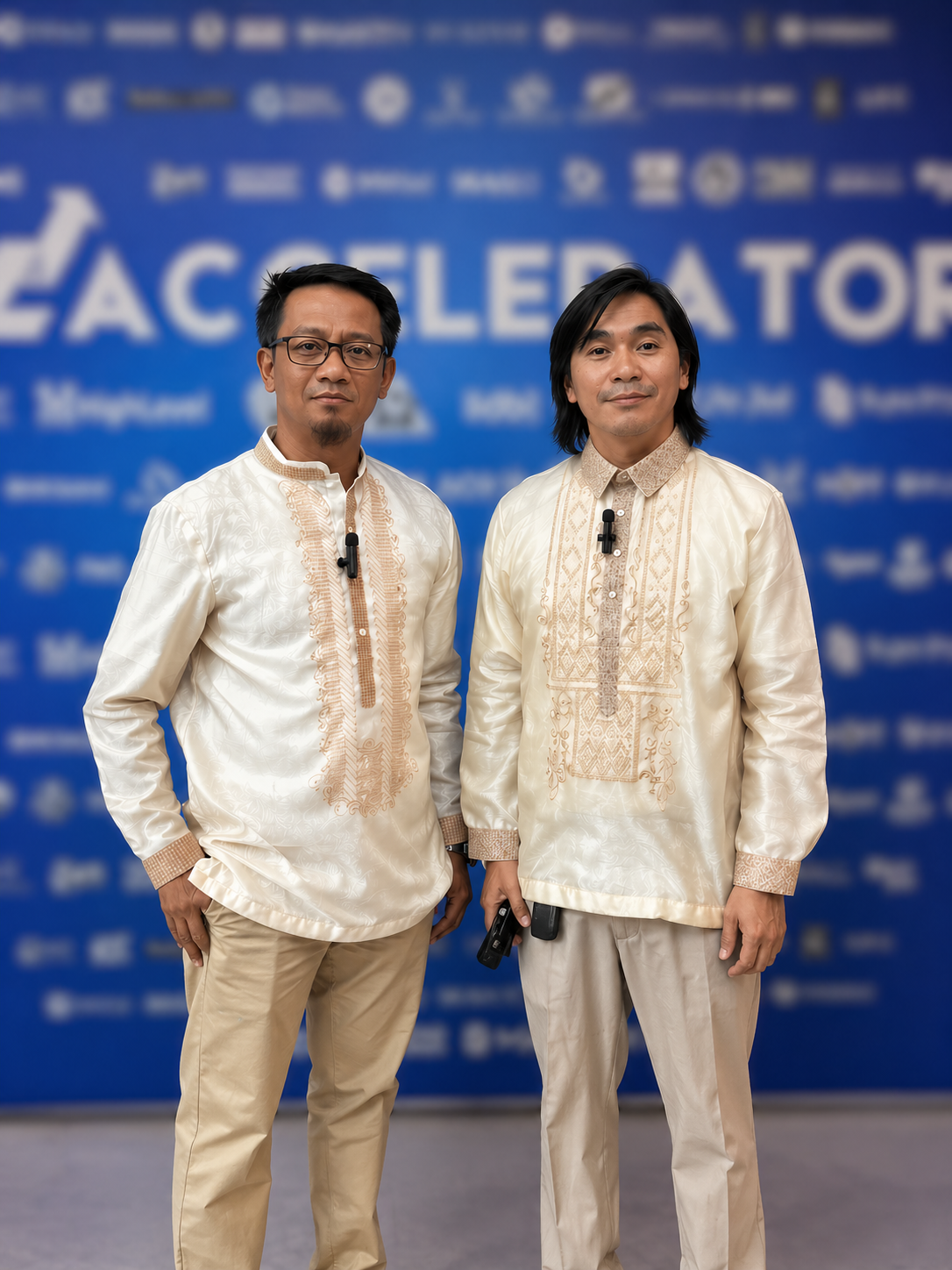 John Vincent Fernandez and Nestor Feland Panopio, the coaches behind VA Heroes Bootcamp